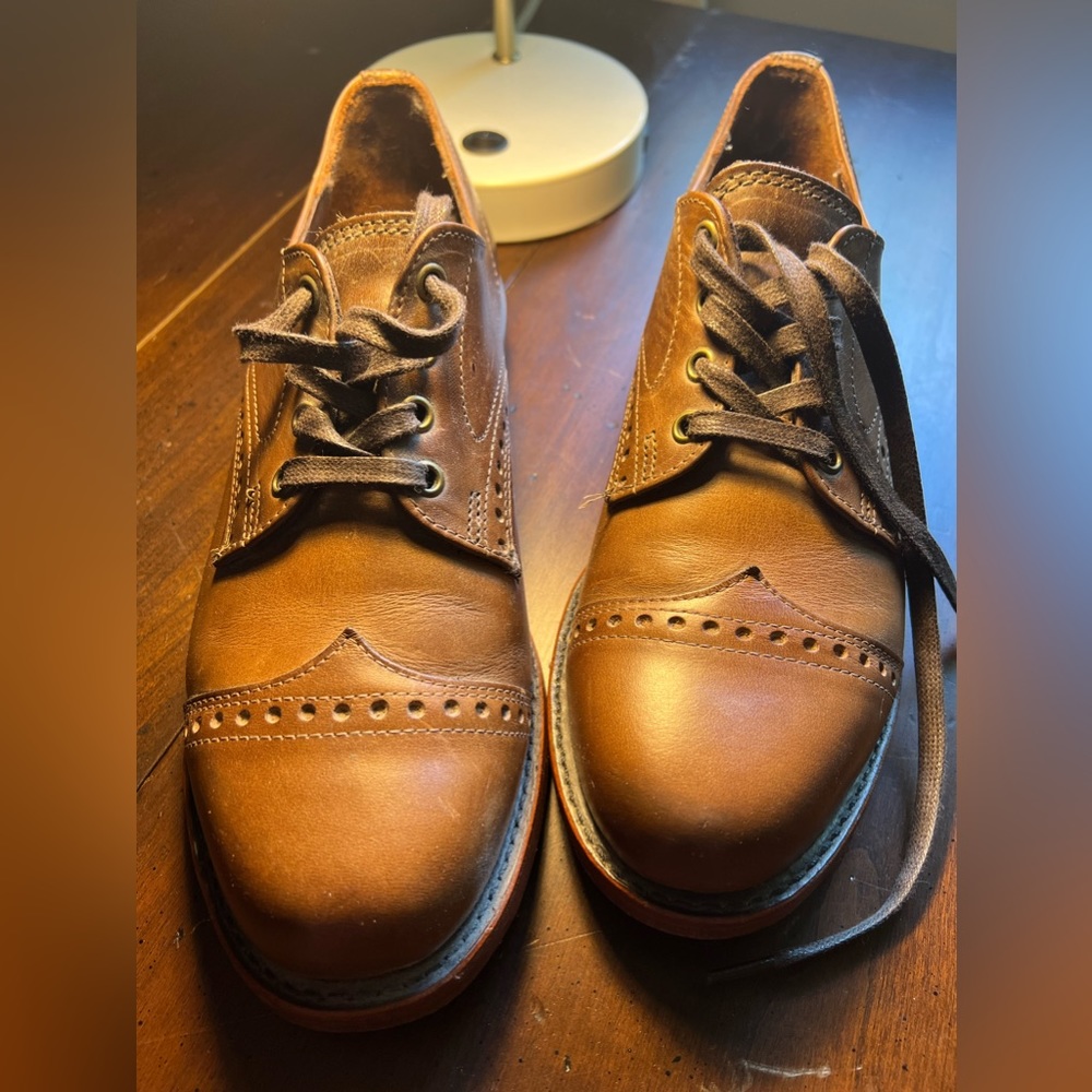 Frye Arkansas Wingtip Shoes